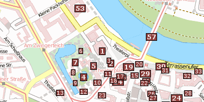 Semperoper Dresden Stadtplan
