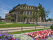Foto Semperoper mit Blumen - Dresden