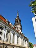 Dreikönigskirche Ansicht Attraktion  