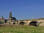 Augustusbrücke Bild Sehenswürdigkeit  