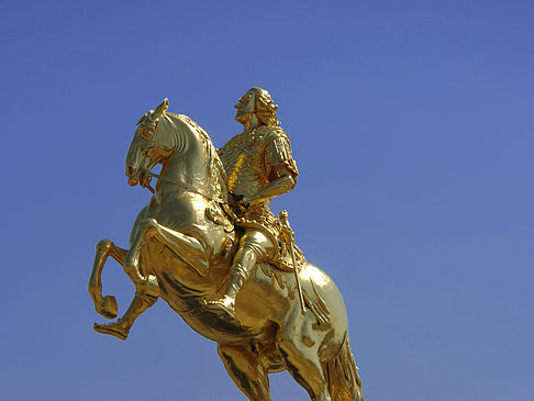 Goldener Reiter Nahaufnahme