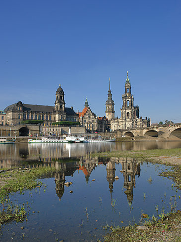 Foto Blick auf den Schlossplatz - Dresden