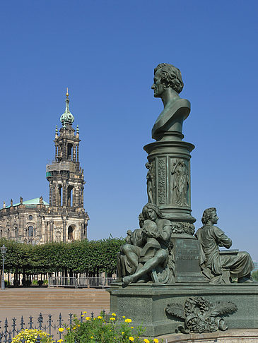 Foto Ernst-Rietschel-Denkmal - Dresden