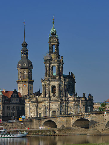Foto Hofkirche und Schloss - Dresden