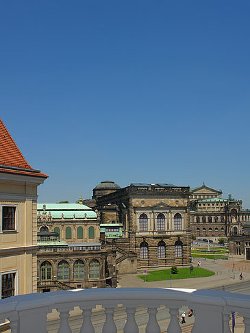 Blick vom Balkon Foto 