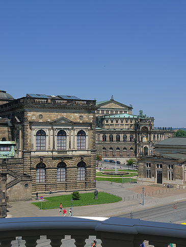 Foto Blick vom Balkon