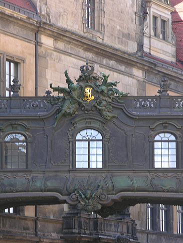 Foto Übergang zwischen 2 Häusern - Dresden
