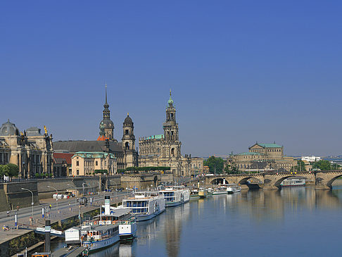 Fotos Augustusbrücke mit Schlossplatz | Dresden