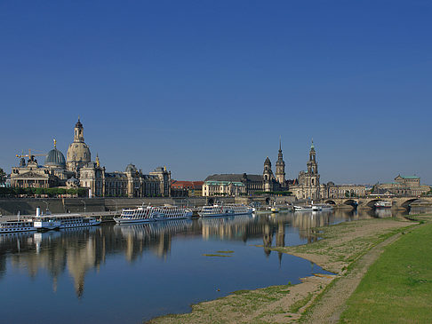 Fotos Blick über die Elbe | Dresden