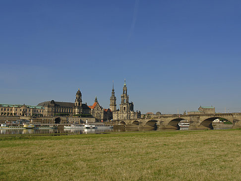 Blick auf die Brühlsche Terrasse