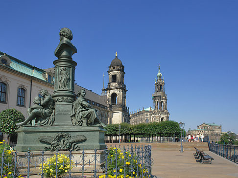Foto Ernst-Rietschel-Denkmal - Dresden
