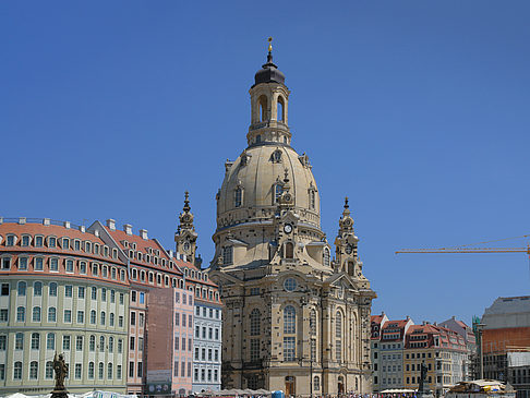 Fotos Frauenkirche mit Baustelle