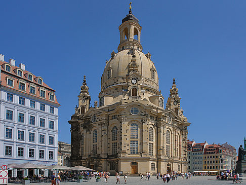 Fotos Frauenkirche mit Baustelle