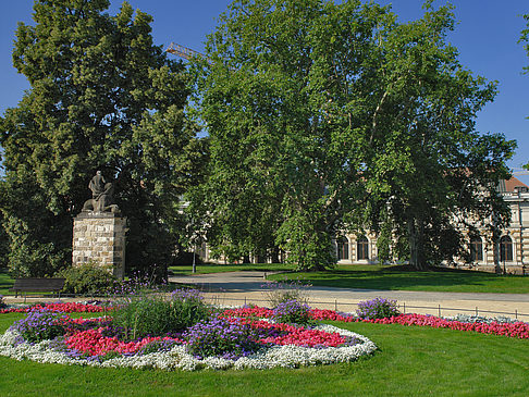 Foto Garten vor Frauenkirche