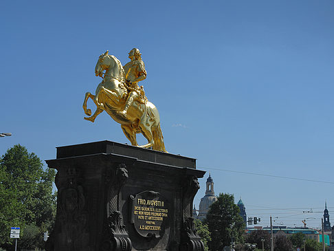 Foto Goldener Reiter