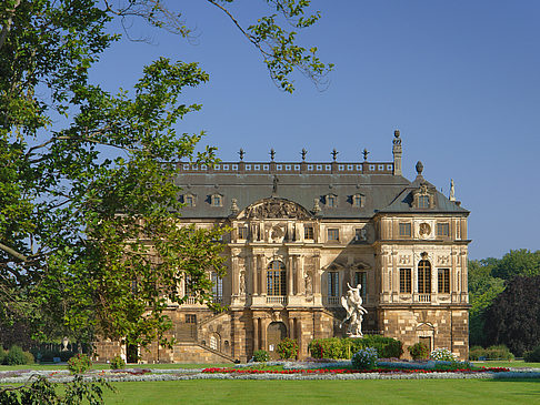 Foto Palais zwischen Bäumen - Dresden