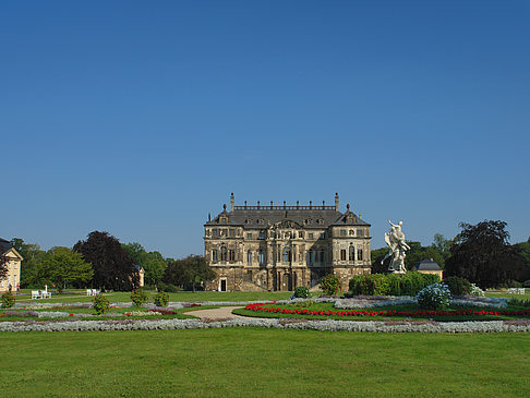 Foto Statue vor dem Palais - Dresden