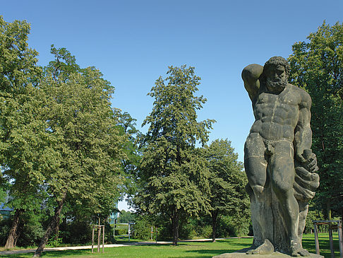 Statue im Großen Garten Foto 