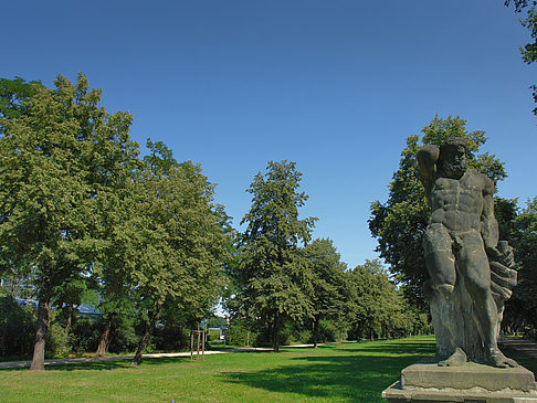 Statue im Großen Garten Foto 