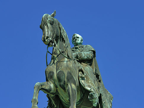 König-Johann-Statue Foto 