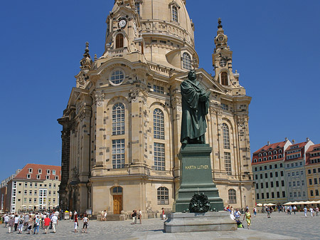 Fotos Lutherdenkmal vor der Frauenkirche