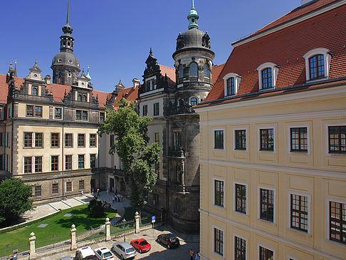 Foto Schloss aus Taschenbergpalais - Dresden