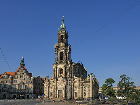 Hofkirche und Schloss Foto 