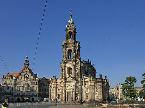 Foto Hofkirche und Schloss