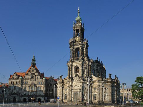 Foto Hofkirche und Schloss