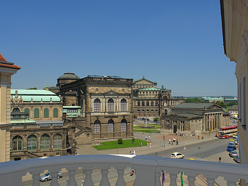 Blick vom Balkon Fotos
