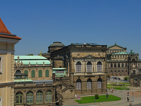 Foto Blick vom Balkon - Dresden