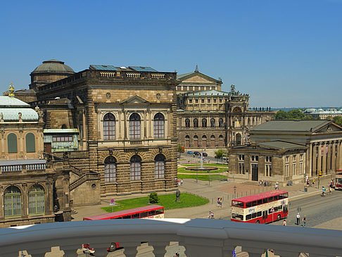 Fotos Blick vom Balkon | Dresden