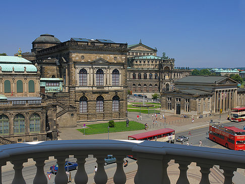 Fotos Blick vom Balkon | Dresden