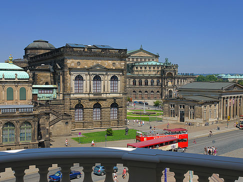 Foto Blick vom Balkon - Dresden