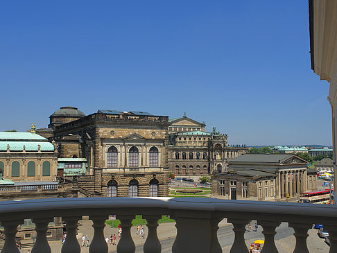 Fotos Blick vom Balkon | Dresden