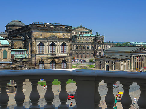 Foto Blick vom Balkon