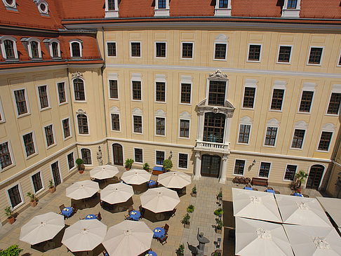 Foto Innenhof des Taschenbergpalais - Dresden