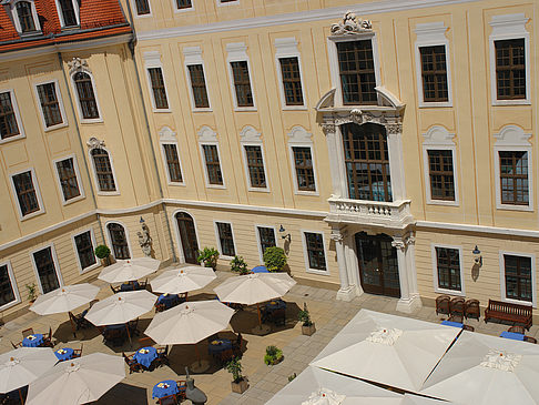 Foto Innenhof des Taschenbergpalais