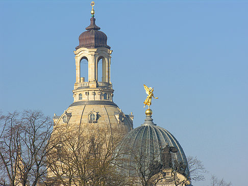 Aussichtsplattform auf der Frauenkirche - Sachsen (Dresden)