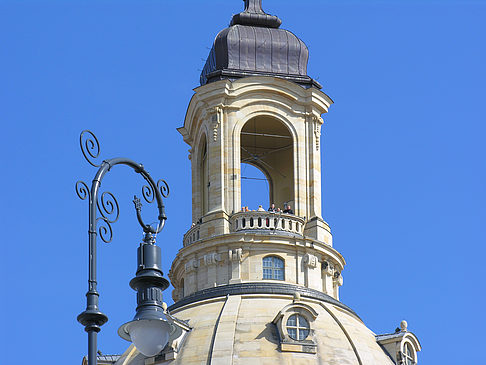 Aussichtsplattform auf der Frauenkirche - Sachsen (Dresden)
